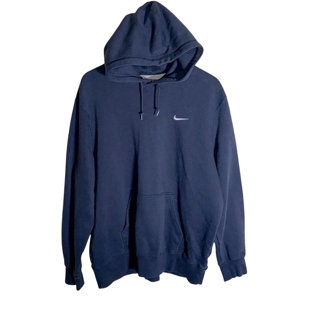 NIKE like new navy oversized drawstring hoodie XXL